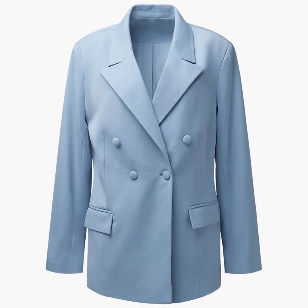 SALE🌞WEWOREWHAT Double Breasted Blazer